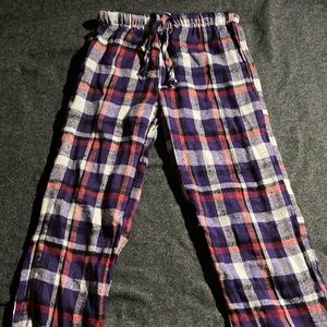 Plaid pajama pants